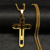 Stainless Steel Choker Necklace for Men N1173S02
