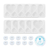 Cross Star Love Heart Silicone Mold Door Curtain Material Pack
