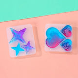Cross Star Love Heart Silicone Mold Door Curtain Material Pack