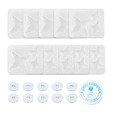 Heart Silicone Mold Door Curtain Resin Mold for DIY Home Decor