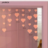 Cross Star Love Mold Girl Heart Small Curtain Partition Material Package