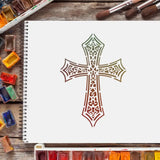 Cross Stencil A4 Size for Crafts and Decorations