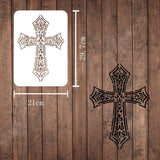 Cross Stencil A4 Size for Crafts and Decorations