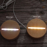 Wooden Lamp Base Epoxy Resin Mold Silicone Mould DIY Crafts