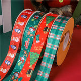 Christmas Ribbon 25 Yard Digital Printing Polyester Ribbon