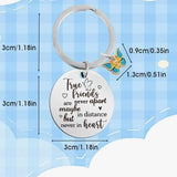 Butterfly Hot Keychain for Friends and Sisters