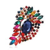 Joker Clothing Accessories Large Crystal Brooch Cross-border Sales