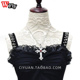 Cross collar Lolita Punk Gothic Necklace Cosplay