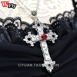 Cross collar Lolita Punk Gothic Necklace Cosplay