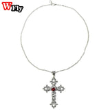 Cross collar Lolita Punk Gothic Necklace Cosplay