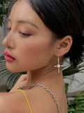 Cross Earrings Female Senior Sense Ear Studs