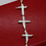 Cross Shape Punching Loose Beads Natural Freshwater Pearl Jewelry Making
