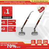 CrossLock Tweezers with 360 Degree Rotating Base