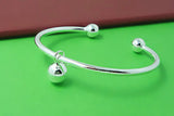 Crown Zircon 925 Silver Bracelet Women Adjustable Size Christmas Gift