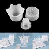 Crown Cup Silicone Mold Jewelry Storage Box Resin Mold DIY Crafts Tool