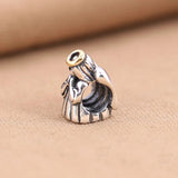 925 Sterling Silver Divine Angel Charm Bead Feather Angel Fit Bracelet