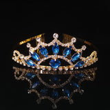 Crystal Crown Queen Wedding Tiara Bride Headpiece