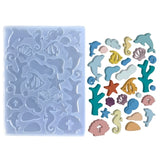 Crown Resin Mold Shaker Filler Silicone Quicksand Mold Jewelry Making
