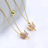Crown Style Pendant Mount Base for 10-11mm Pearls Stones Beads