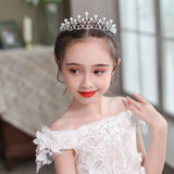 Girl Birthday Crown Kids Tiara Catwalk Show Hair Band