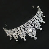 Crystal Alloy Bridal Tiara Hair Crown Queen Party Crowns