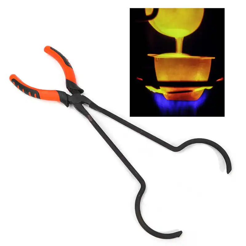 Crucible Tong Melting Furnace Holder Clamp for Jewelry Making