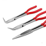 Rubber Handle Crucible Tongs for Melting Quartz Silica Crucible Dish Bowl