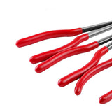 Rubber Handle Crucible Tongs for Melting Quartz Silica Crucible Dish Bowl