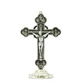 Crucifix Jesus Christ On Stand Cross Antique Twelve Apostles Cross Figurines