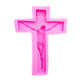 Crucifix Pendant Necklace Cross-Charm Wall Hanging Ornament