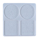 Silicone Agate Coaster Mold for Resin Casting DIY Jewelry Making