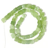 Aquamarines Cube Bead Spacer Jewelry Making DIY Bracelet