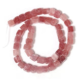Aquamarines Cube Bead Spacer Jewelry Making DIY Bracelet Finding
