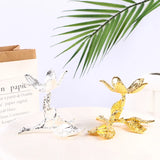 Metal Sphere Stone Display Stand Tree Leaf Shape Holder