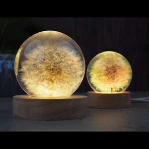Crystal Ball LED Night Lights Home Decor Silicone Mold