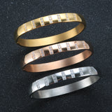 Crystal Bangle Bracelets Stainless Steel for Women Bangle Bracelet