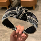 Crystal Beaded Hair Band Headwear Girl Women Hair Accessories