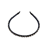 Crystal Beaded Hair Band Headwear Pearl Flower Headband