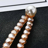 Crystal Beads Hairpin Women Clip Hair Accessories Girl's Head Jewelry