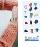 Natural Gravel Beads Set for DIY Jewelry Making