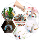 Natural Crystal Gravel Beads Set for DIY Jewelry Craft Making