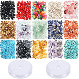 Natural Crystal Gravel Beads Set for DIY Jewelry Craft Making