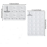 Crystal Bear Resin Silicone Molds for Jewelry Making
