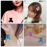 Crystal Bear Resin Silicone Molds for Jewelry Making
