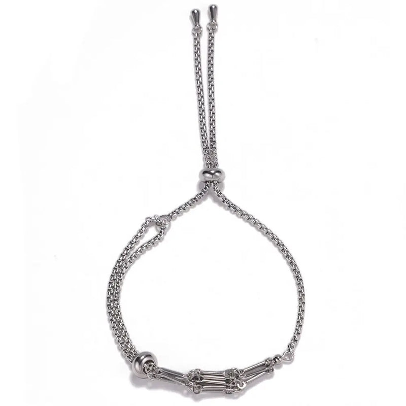Crystal Bracelet Holder Cage Net Bag for Crystal Quartz Bracelet Rope