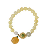 Crystal Bracelets for Women Jade Jewelry Citrine Men Beads
