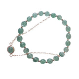 Natural Jadeite Gemstone Beads Bracelet for Women