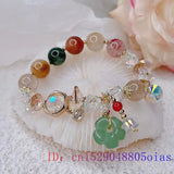 Crystal Bracelets for Women Chinese Jade Bangles Men Jewelry
