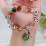 Crystal Bracelets for Women Chinese Jade Bangles Men Jewelry