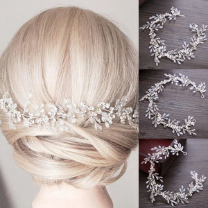 Rhinestone Bridal Headband Tiara Wedding Hair Jewelry